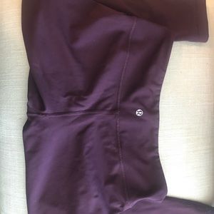 Lululemon wunder under crop pants